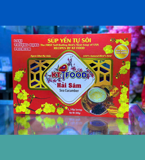 Súp Yến Tự Sôi Hải Sâm