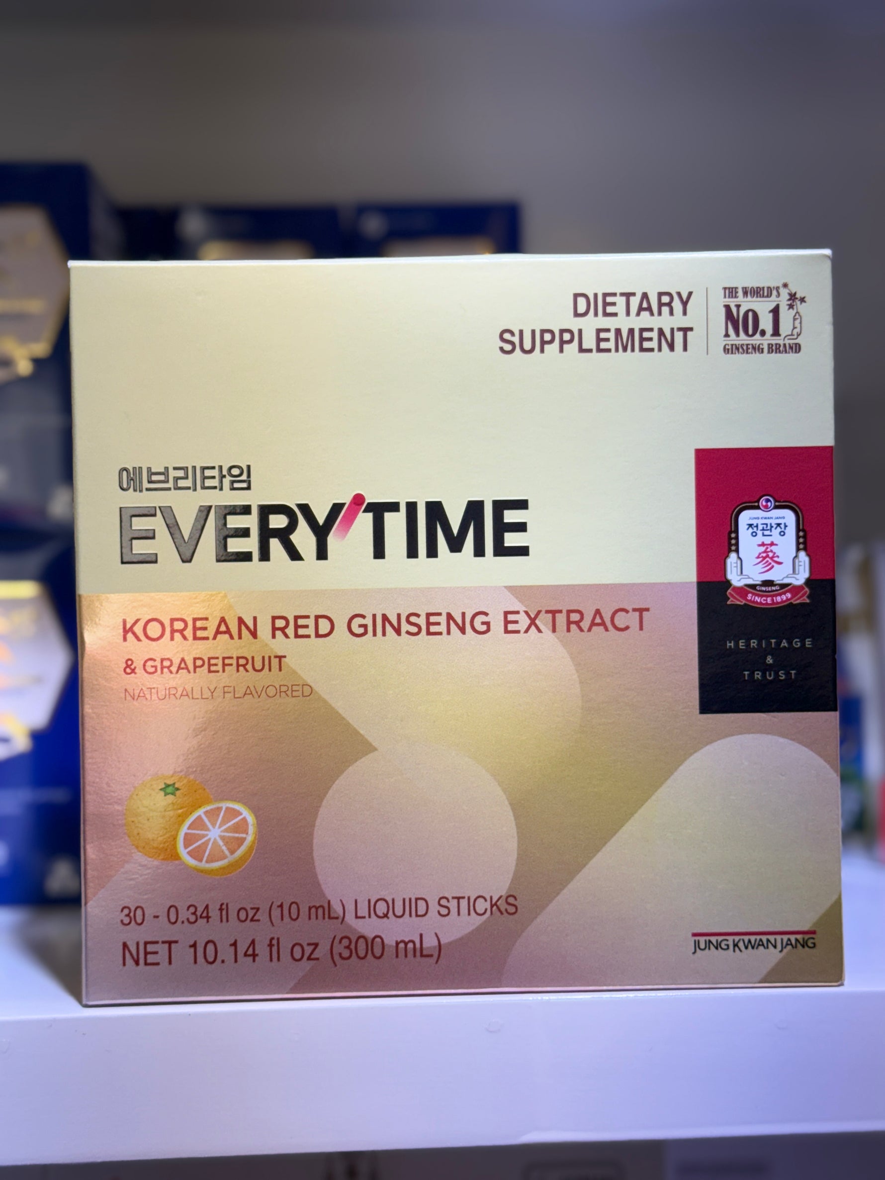 Hồng Sâm Hương Bửơi -Korean Red Ginseng Extract & Grapefruit