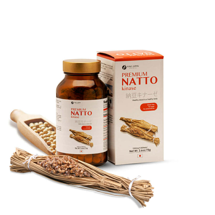 Viên Uống Đậu Nành Lên Men - Premium Natto Kinese 250mg x 300 Tablets | Buy 5 Get 5