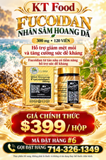 Nhân Sâm Hoang Dã -Wild Ginseng Fucoidan 300mg