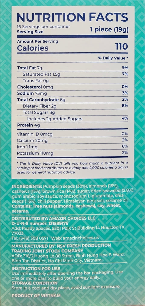 Rong Biển Snack Seaweed Crunch with Nuts