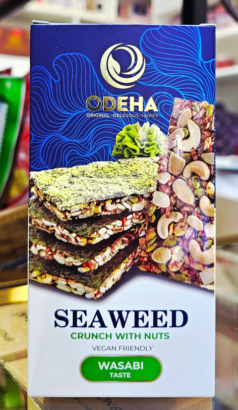 Rong Biển Snack Seaweed Crunch with Nuts Wasabi