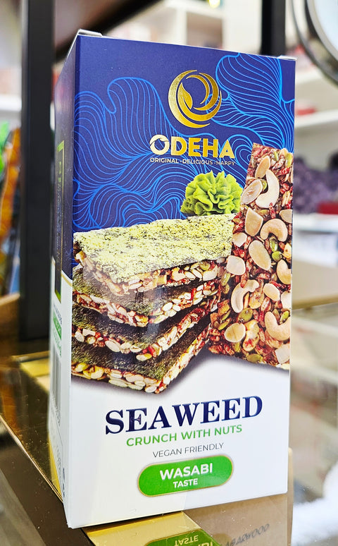Rong Biển Snack Seaweed Crunch with Nuts Wasabi
