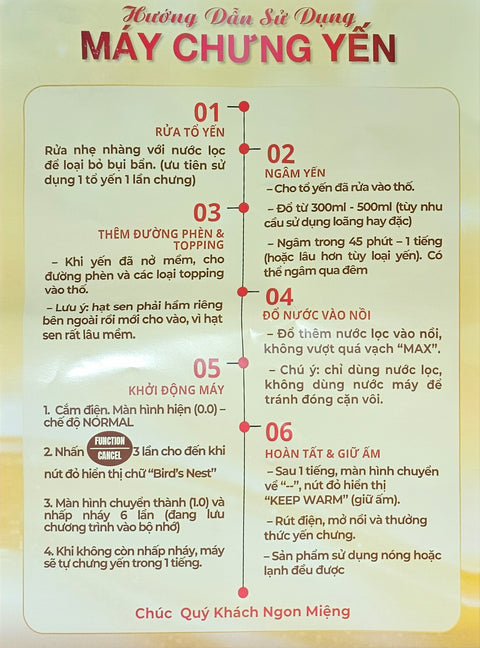 Nồi Chưng Yến (Limit 2)