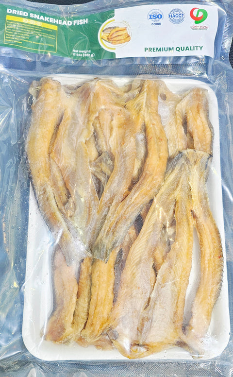 Khô Cá Lóc - Dried Snakehead Fish (limit 2 per Customer) | Keep Frozen