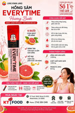 Hồng Sâm Hương Bửơi -Korean Red Ginseng Extract & Grapefruit