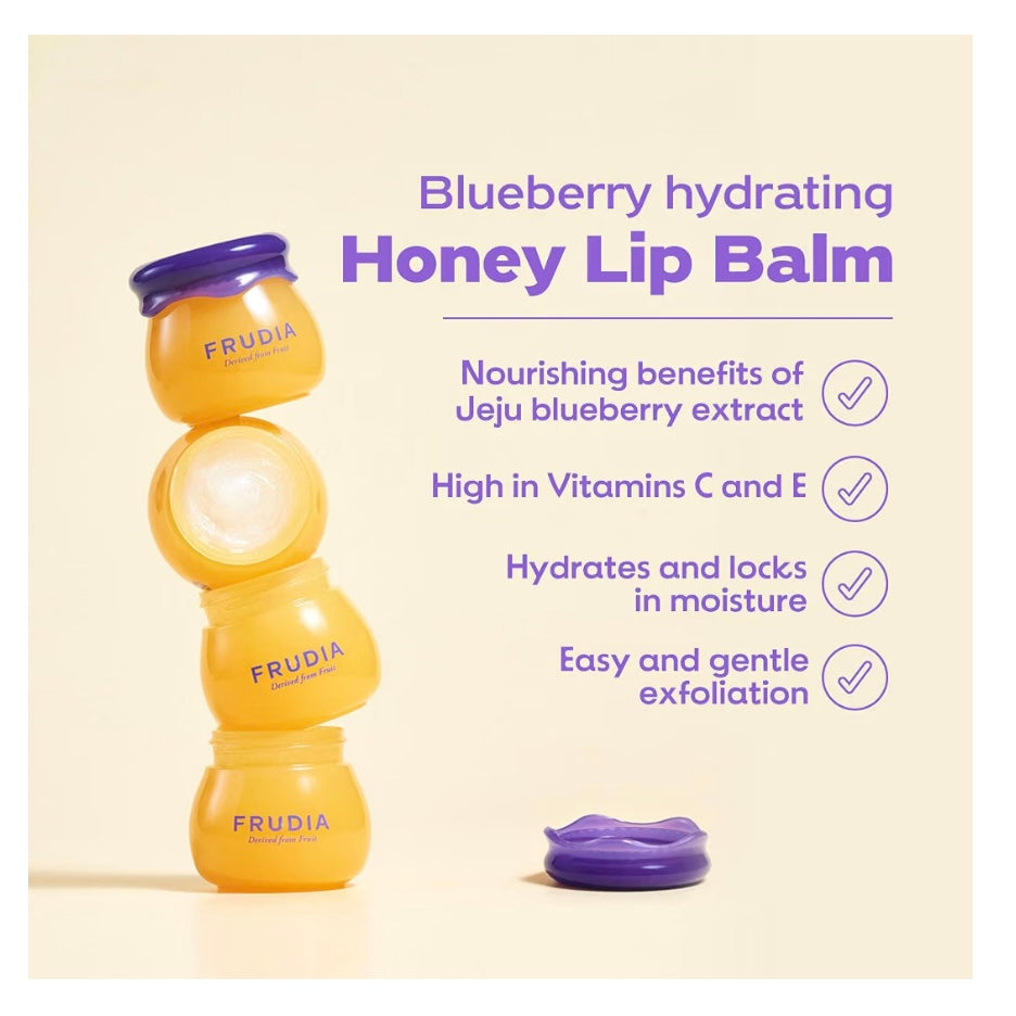 Bluberry Honey Lip Balm- Dưỡng Môi Mật Ong Việt Quất