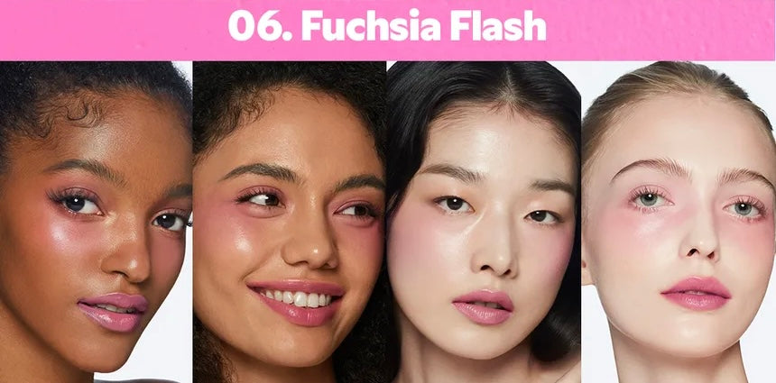 Tirtir-Mood Glider Lip & Blush Stick- Son và Má Hồng 2in1-06 Fuchsia Flash