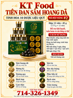 Tiên Đan Sâm Hoang Dã- Wild Ginseng Extract Premium