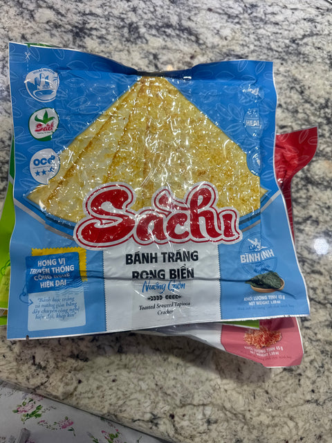 Bánh tráng nướng sẵn mix ( 8 tặng 2)