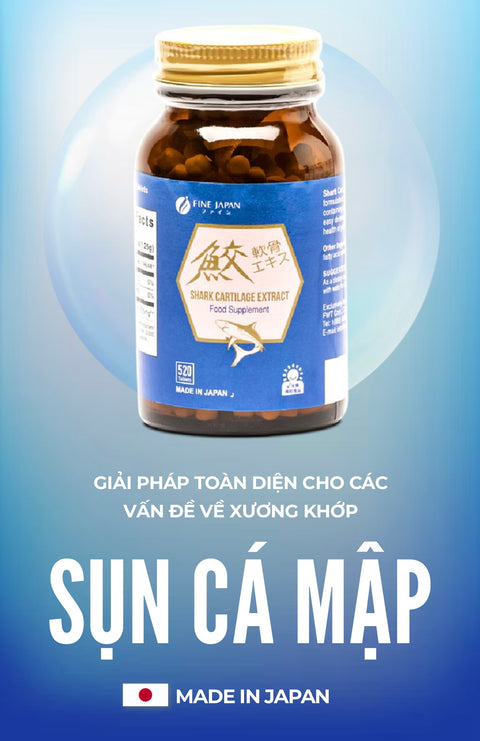 Shark Cartilage - Sụn Cá Mập | Mua 5 Tặng 2