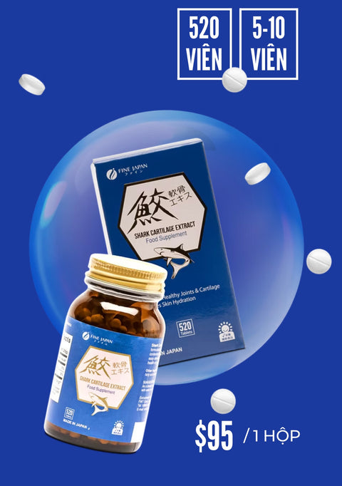 Shark Cartilage - Sụn Cá Mập | Mua 5 Tặng 2