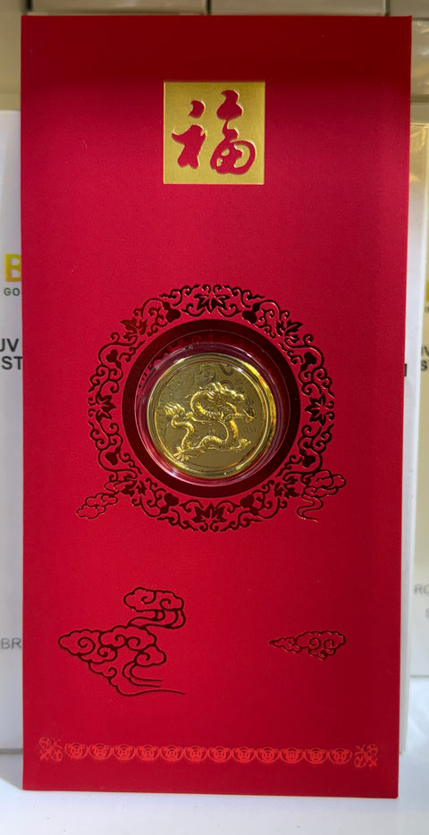 Bao Lì Xì Vàng 24-Con Rồng