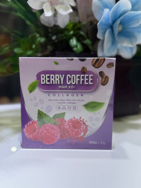 Cafe Detox Berry Coffee Mâm Xôi Đỏ