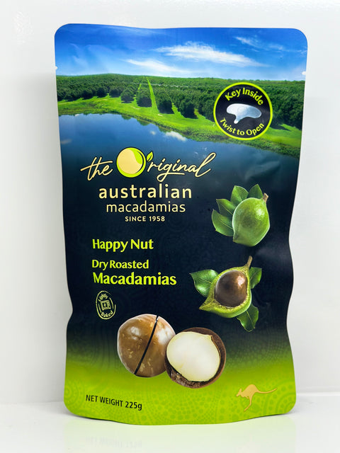 Australian Macadamias 225gr