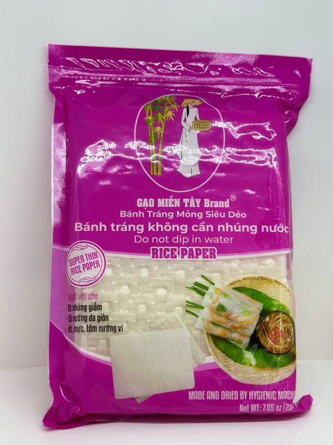 Bánh Tráng Mỏng Siêu Dẻo Gạo Miền Tây Rice Paper