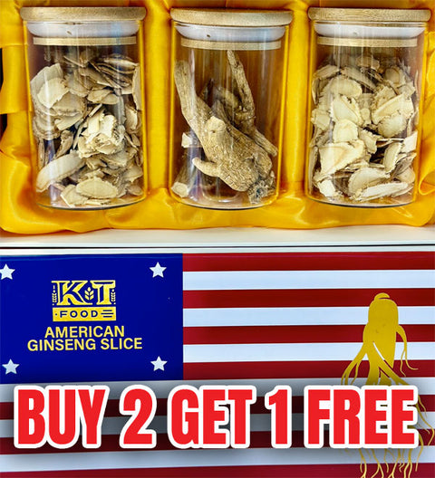 American Ginseng Slices | Sâm Lát Mỹ (Buy 2 Get 1 FREE)