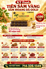 Tiên Sâm Hoàng- Wild Ginseng Cultured Root-Hwan Gold