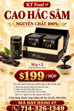 Cao Hắc Sâm-Korean Black Ginseng Extract | 50g x2