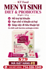 Men Vi Sinh- Diet & Probiotic
