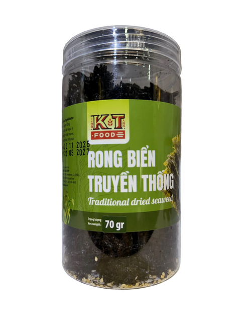 Rong Biển Truyền Thống - Tradional Dried Seaweed 70g [RONB02]