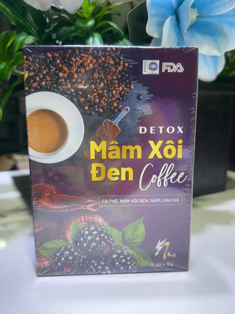 Cafe Detox Mâm Xôi Đen