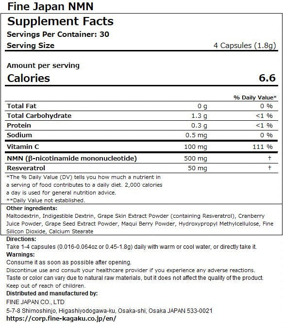 NMN 15000mg Capsules
