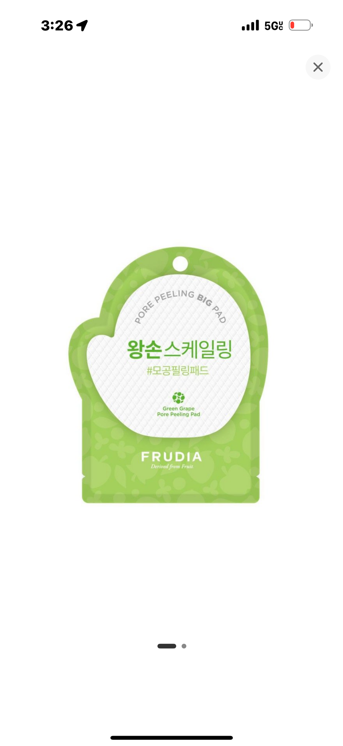 Pore Peeling Big Pad-Miếng Tẩy Tế Bào Chết Làm Sạch Lỗ Chân Lông