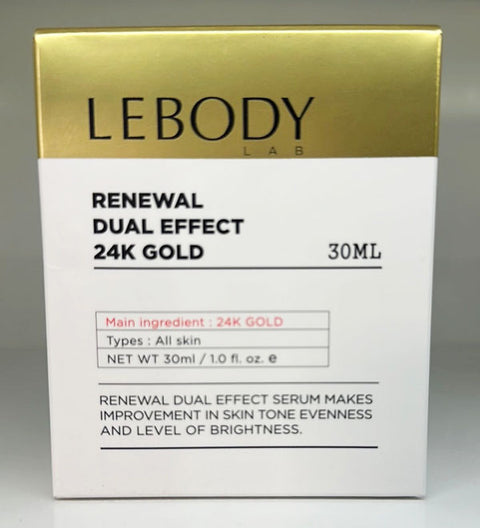 Lebody Renewal Dual Effect 24K GOLD