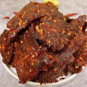 Khô Bò Sả Cay - Spicy Lemongrass Beef Jerky | Limit 2 per Customer