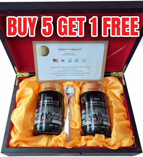 Chamhan Black Ginseng Extract Premium 500g (250g x 2) | Sâm Cô Đặc