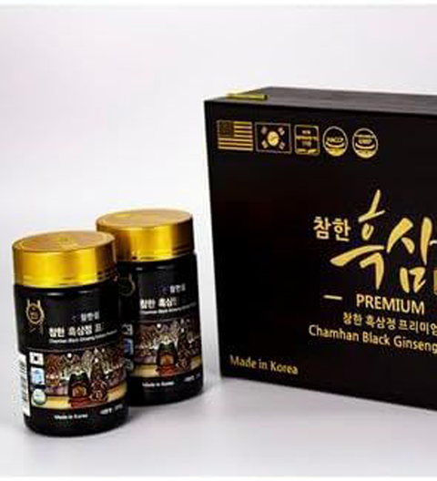 Chamhan Black Ginseng Extract Premium 500g (250g x 2) | Sâm Cô Đặc