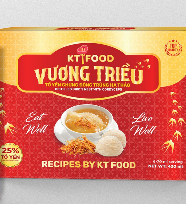 Yến Trắng KT | KT Food Bird Nest White (mua 5 tặng 1)