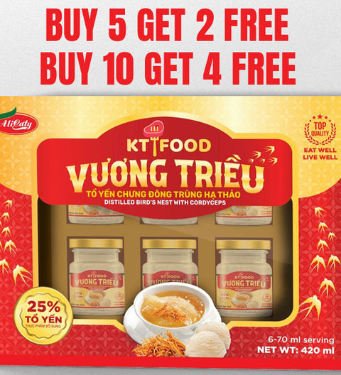 Yến Trắng KT | KT Food Bird Nest White