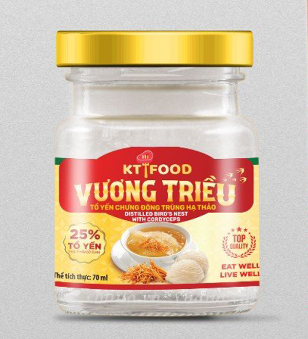 Yến Trắng KT | KT Food Bird Nest White (mua 5 tặng 1)