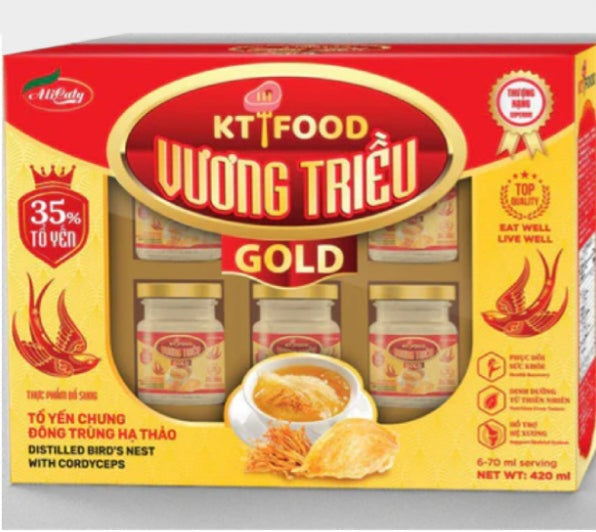 Yến Vàng KT | KT Food Bird Nest Golden( mua 5 tặng 1)