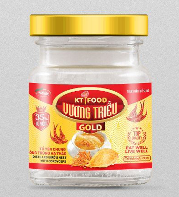 Yến Vàng KT | KT Food Bird Nest Golden( mua 5 tặng 1)