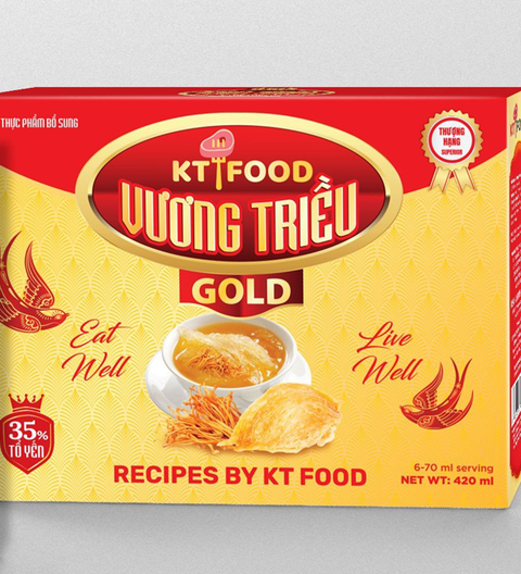 Yến Vàng KT | KT Food Bird Nest Golden