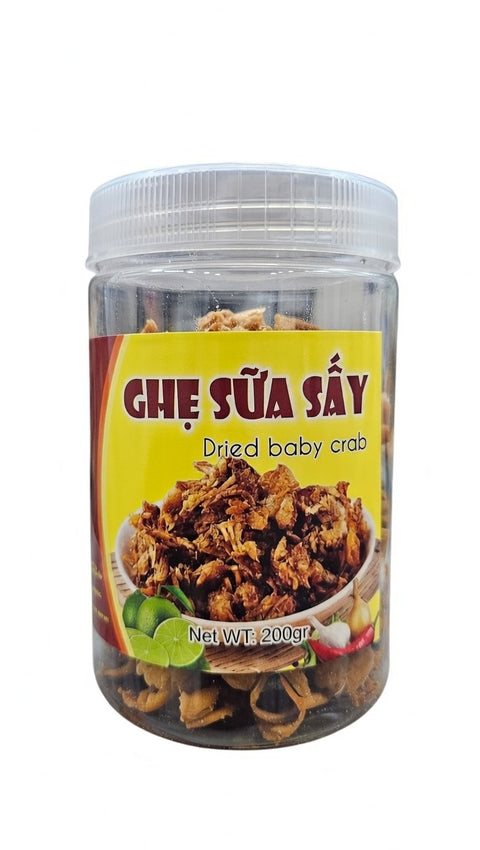 Ghẹ Sữa Sấy - Dried Baby Crab 200g