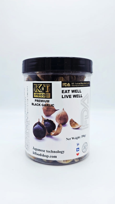 Tỏi Đen Cô Đơn ( Chưa Bóc Vỏ ) -Unpeeled Premium Black Garlic 350g [KOTR11]