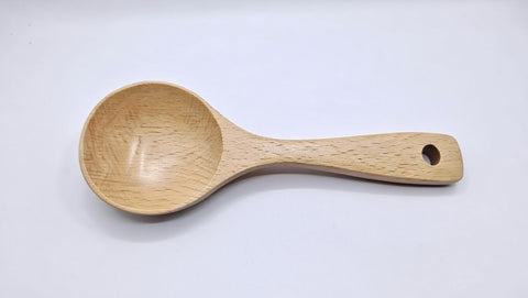 Muỗng Canh Gỗ Ngắn - Wooden Soup Spoon Short [MUOG02]