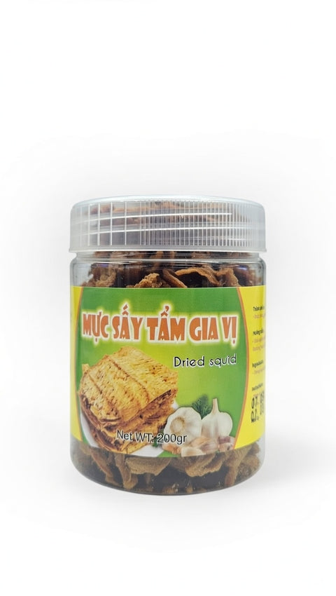 Khô Mực Sấy Tẩm Gia Vị - Dried Squid with Seasoning 200g [KOMU02]