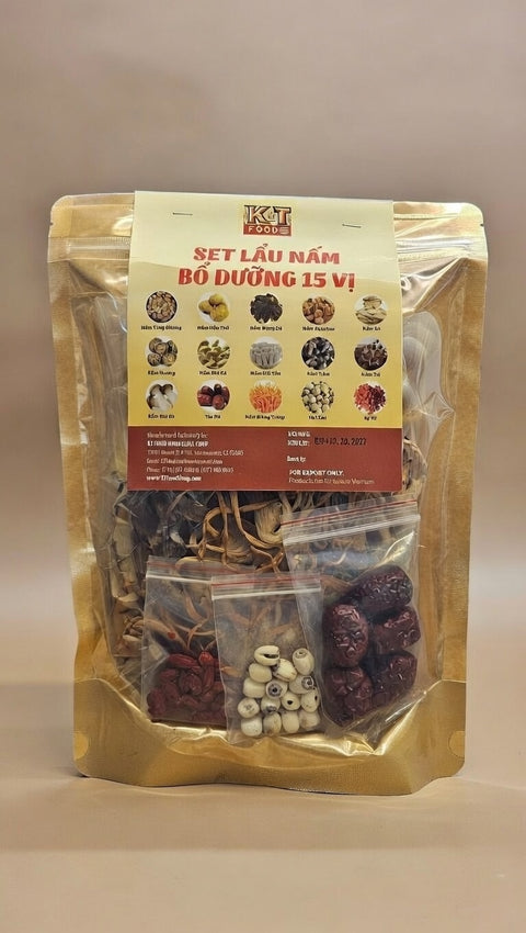 Set Lẩu Nấm Bổ Dưỡng 15 Vị