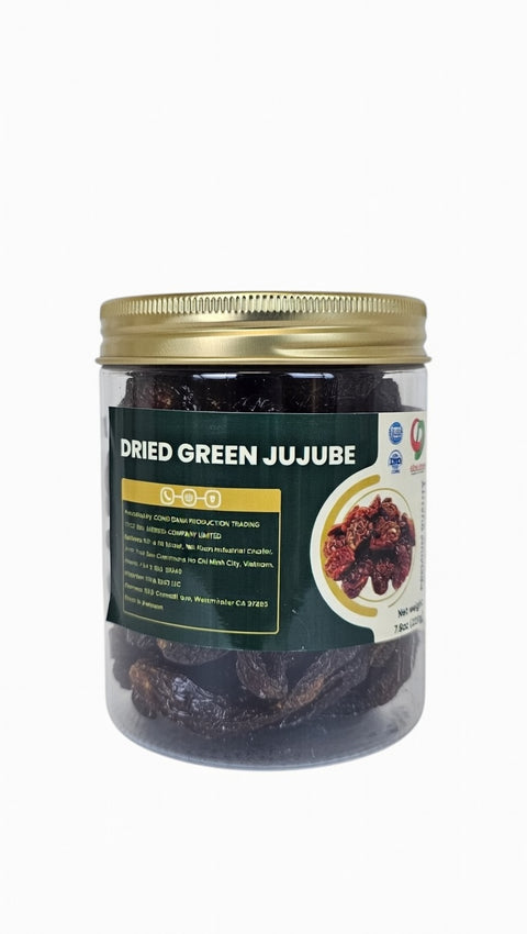 Mứt Táo Xanh Jujube - Candied Green Jujube 220g [TCPHA04]