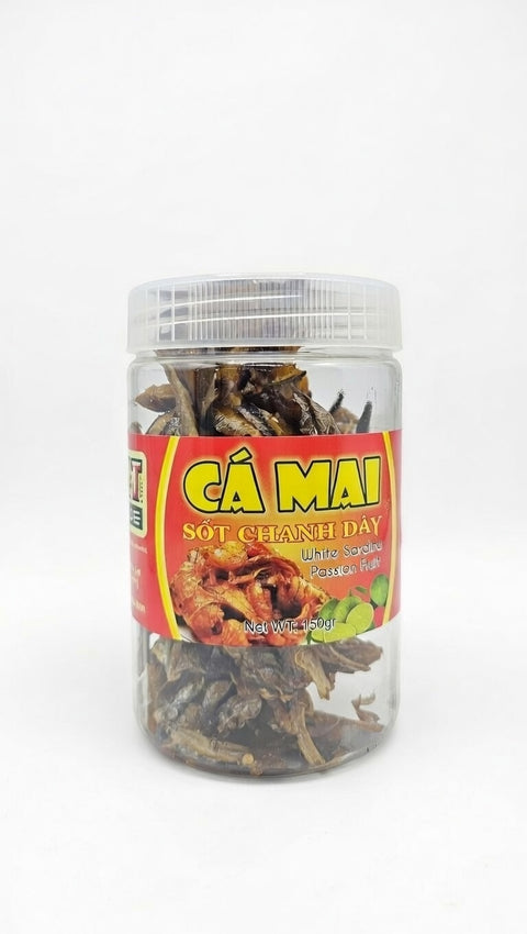 Khô Cá Mai Sốt Chanh Dây - Dried Sardines Passion Fruit Flavoring 150g [KOCA04]
