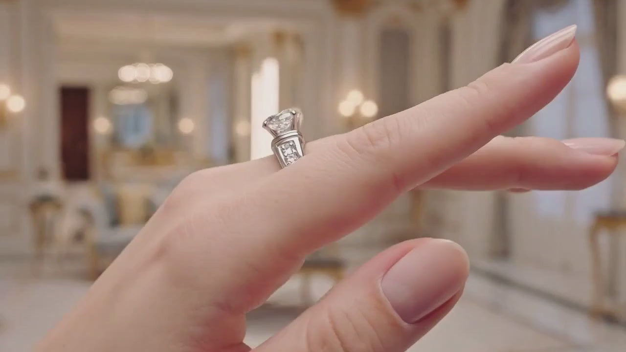 Natural Diamond Ring 1.2 ct | J Color | SI Clarity
