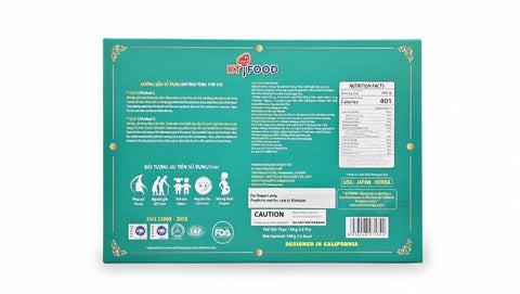 Súp Yến Tự Sôi Bào Ngư - Instant Bird Nest with Abolone 140g x 6 Bowls