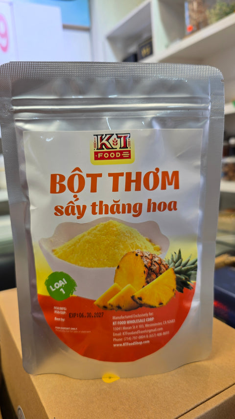 Bột Thơm Thái Lan Loại 1 - Freeze Dried Mango Powder 100g