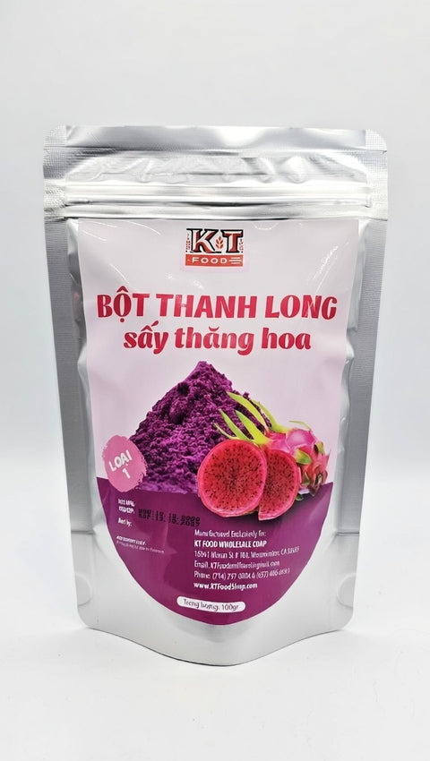 Bột Thanh Long Đỏ Sấy Khô - Freeze Dried Dragon Fruit Powder 100g