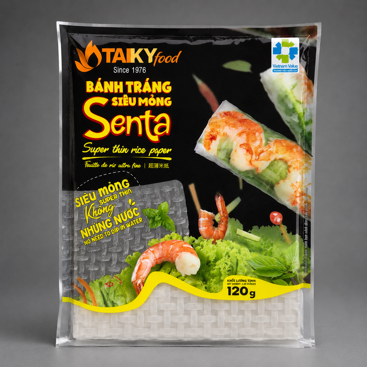 Bánh Tráng Siêu Mỏng (5 bịch) - Super Thin Rice Paper (5 Packets)